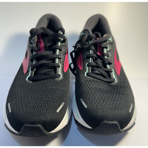 Brooks Ghost 15 Women’s Size 10D Wide Running Shoes Black Pink DNA Loft - Picture 3 of 8